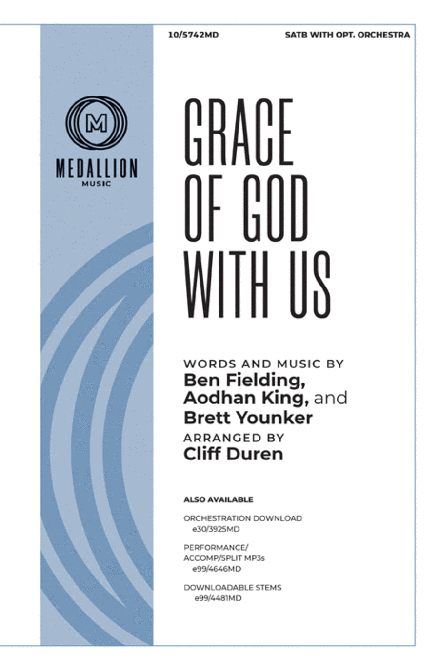 Grace of God With Us 4-Part scores gallery preview page 1