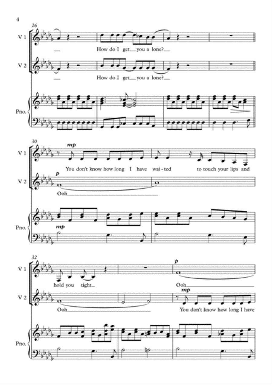 Alone Alone 2-Part scores gallery preview page 4