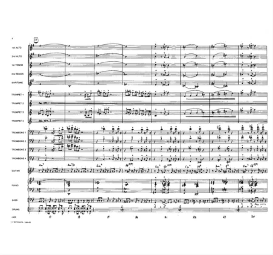 Hip Hoppin' Jazz Ensemble scores gallery preview page 4