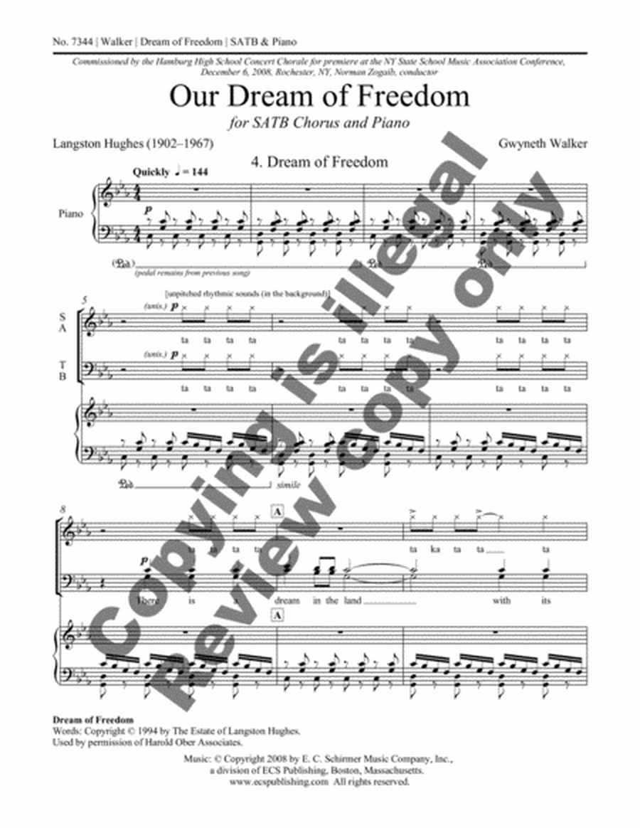 Our Dream of Freedom: 4. Dream of Freedom