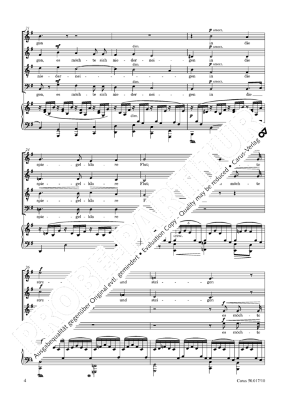 Das Schloss am Meer Das Schloss am Meer 4-Part scores gallery preview page 5