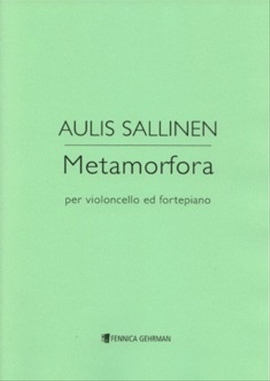 Metamorfora Piano scores gallery preview page 1