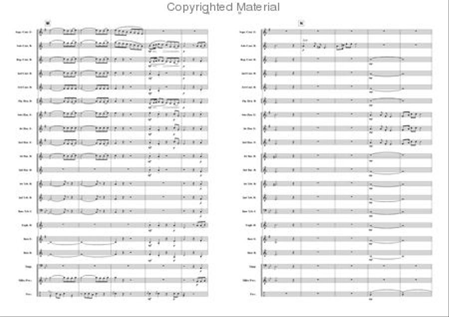 Columbus Brass Band scores gallery preview page 16