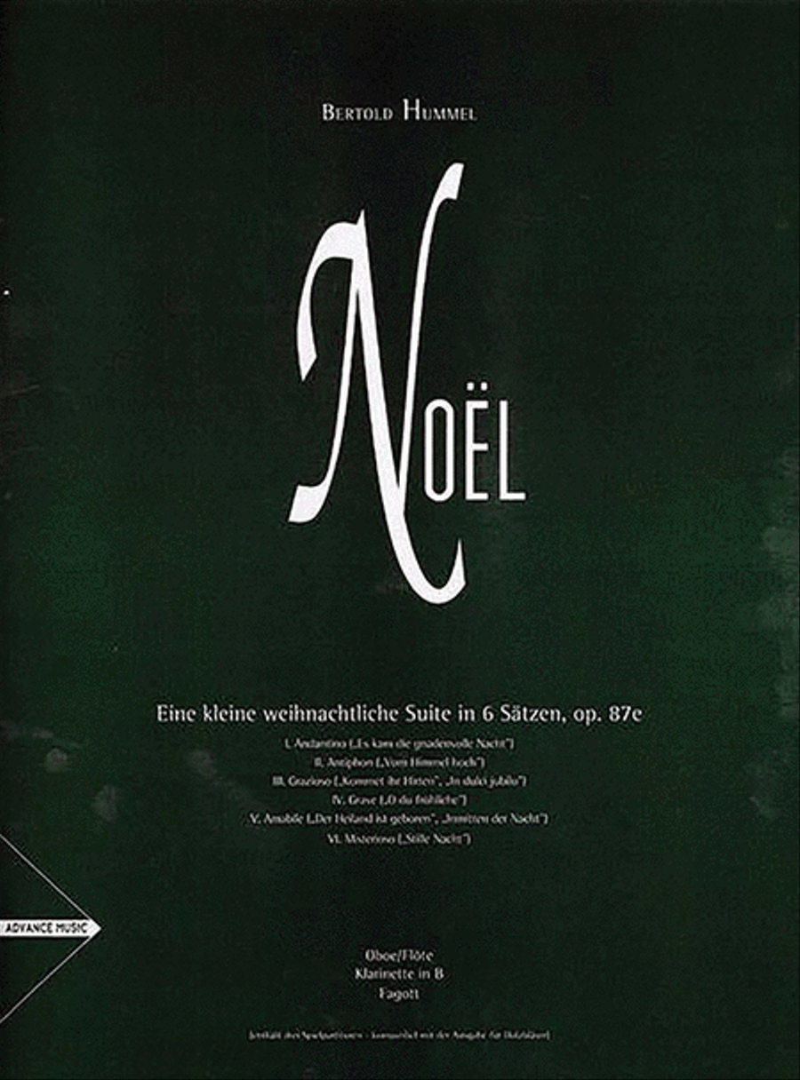 Noël Woodwind Trio scores gallery preview page 1
