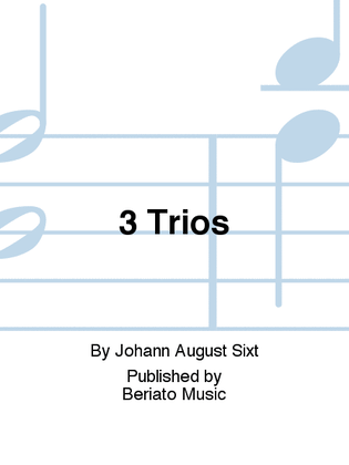 Book cover for 3 Trios
