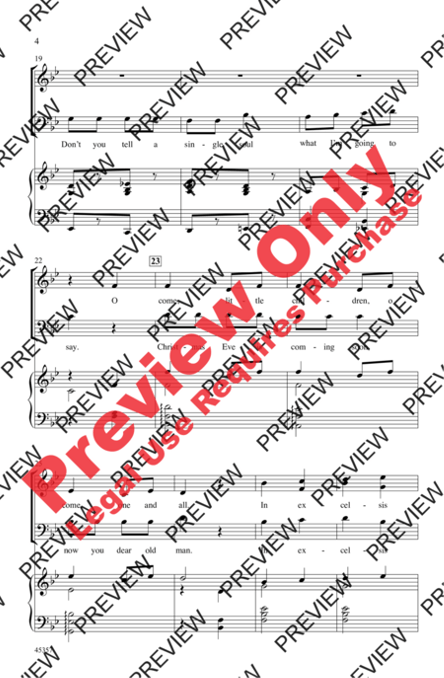Christmas in 90 Seconds - SoundTrax CD (CD only) Choir scores gallery preview page 4