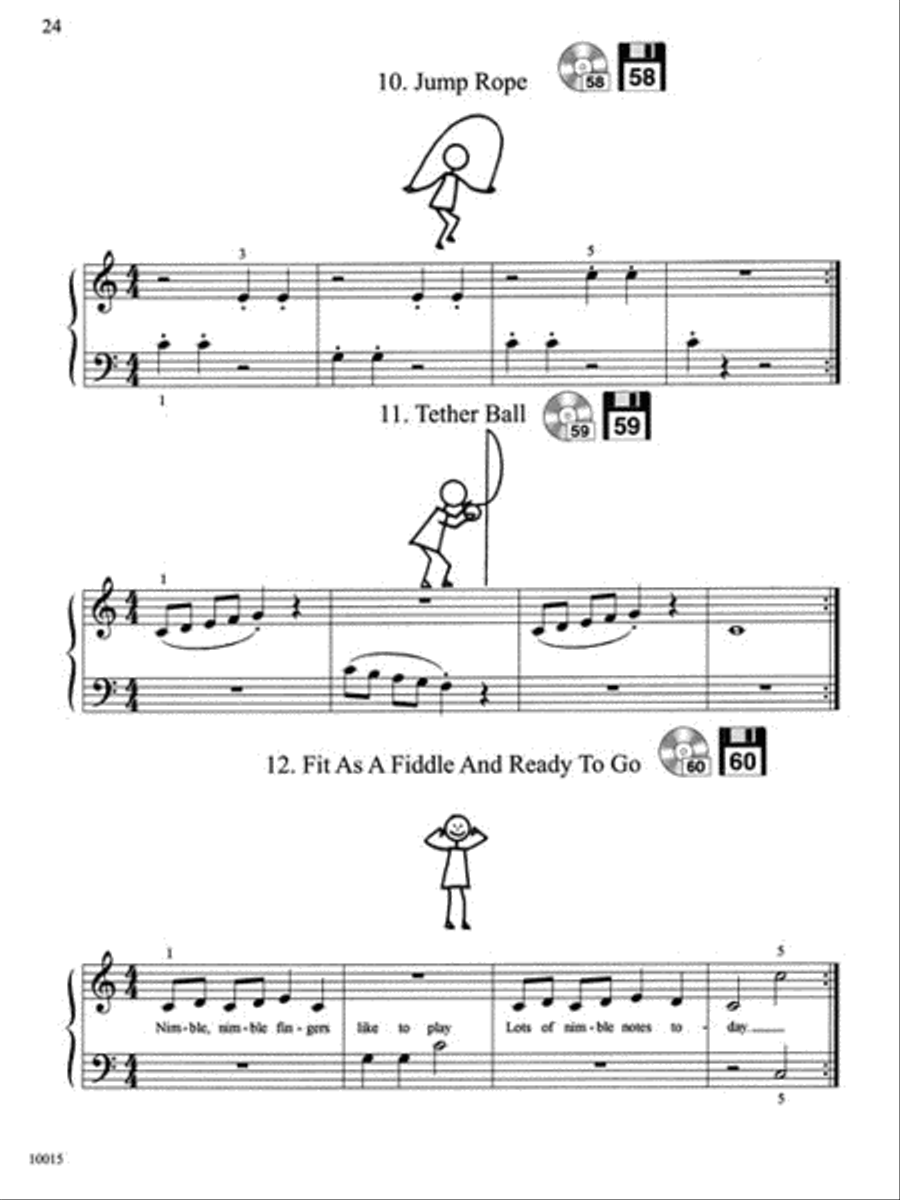 A Dozen a Day Mini Book Piano Method scores gallery preview page 5