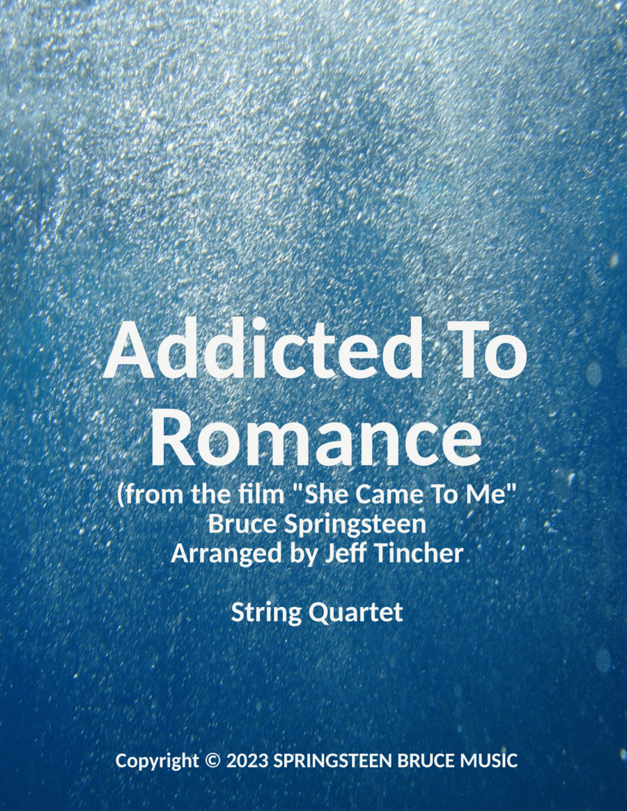 Addicted To Romance String Quartet scores gallery preview page 1