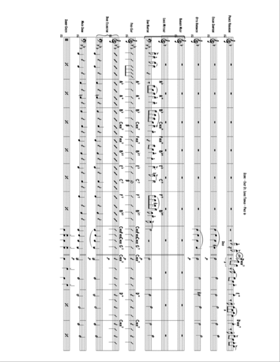 East St. Louis Toodle-oo Jazz Ensemble scores gallery preview page 6