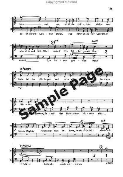 Phyllis & Philander Satb/ww/pf Vs