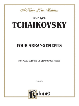 Book cover for Arrangements from Dargomyzhsky, von Weber, Rubinstein, etc.