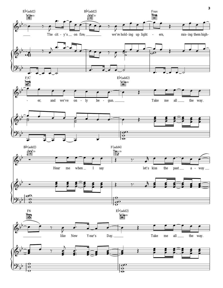 New Years Day New Years Day A Cappella scores gallery preview page 3