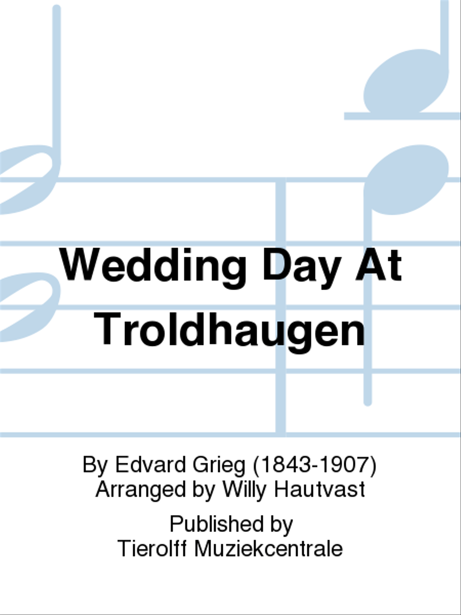 Wedding Day At Troldhaugen Concert Band scores gallery preview page 1