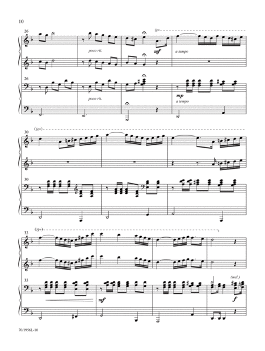 Praises and Prayers Praises and Prayers Piano Duet scores gallery preview page 8