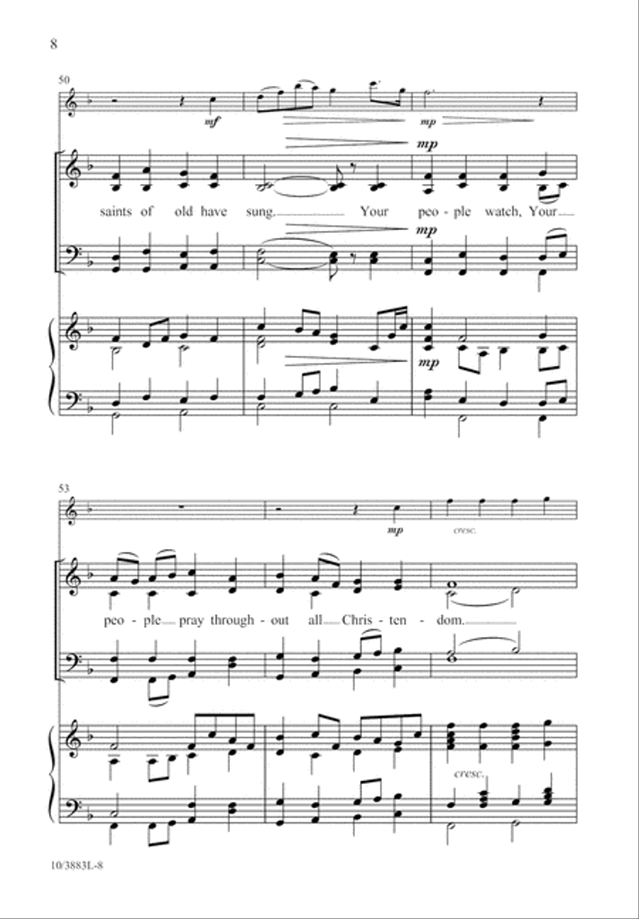 Advent Grace 4-Part scores gallery preview page 9