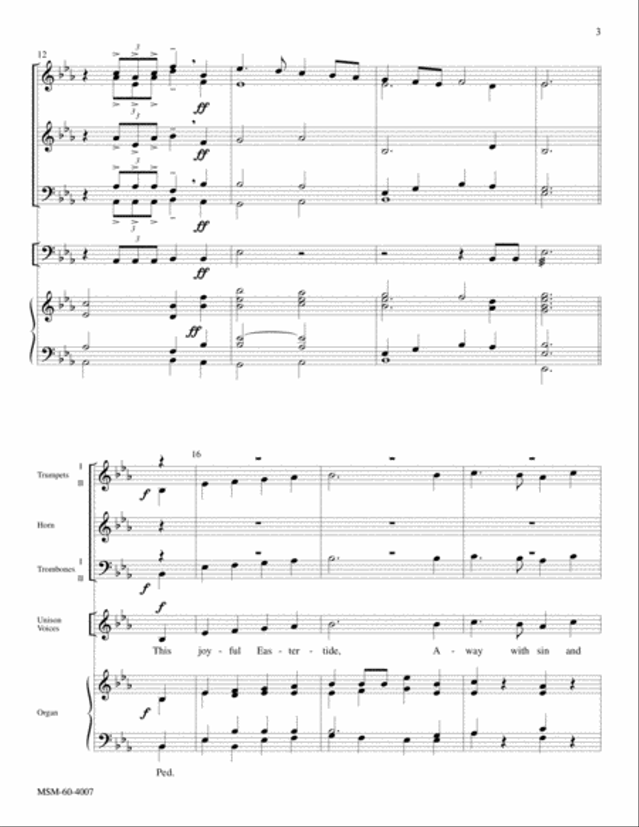 This Joyful Eastertide This Joyful Eastertide Choir scores gallery preview page 3