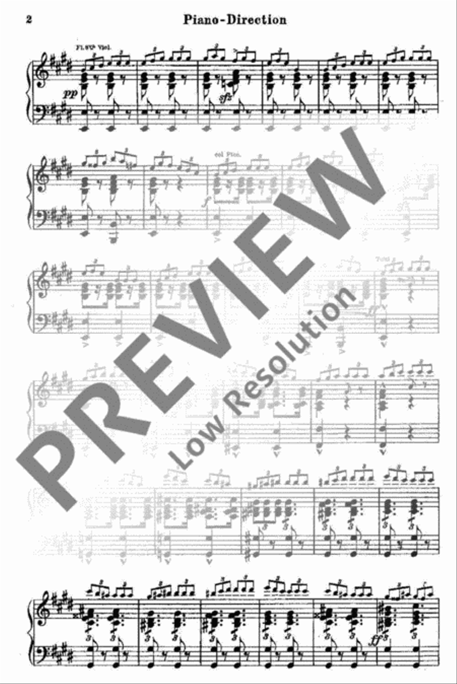 Hofballtänze Orchestra scores gallery preview page 3