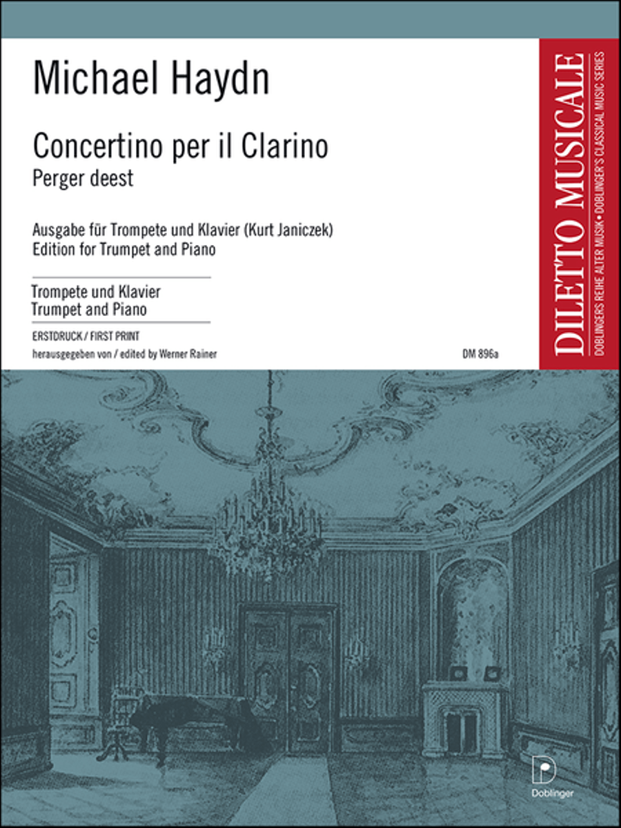 Concertino D-Dur Concertino D-Dur Trumpet scores gallery preview page 1