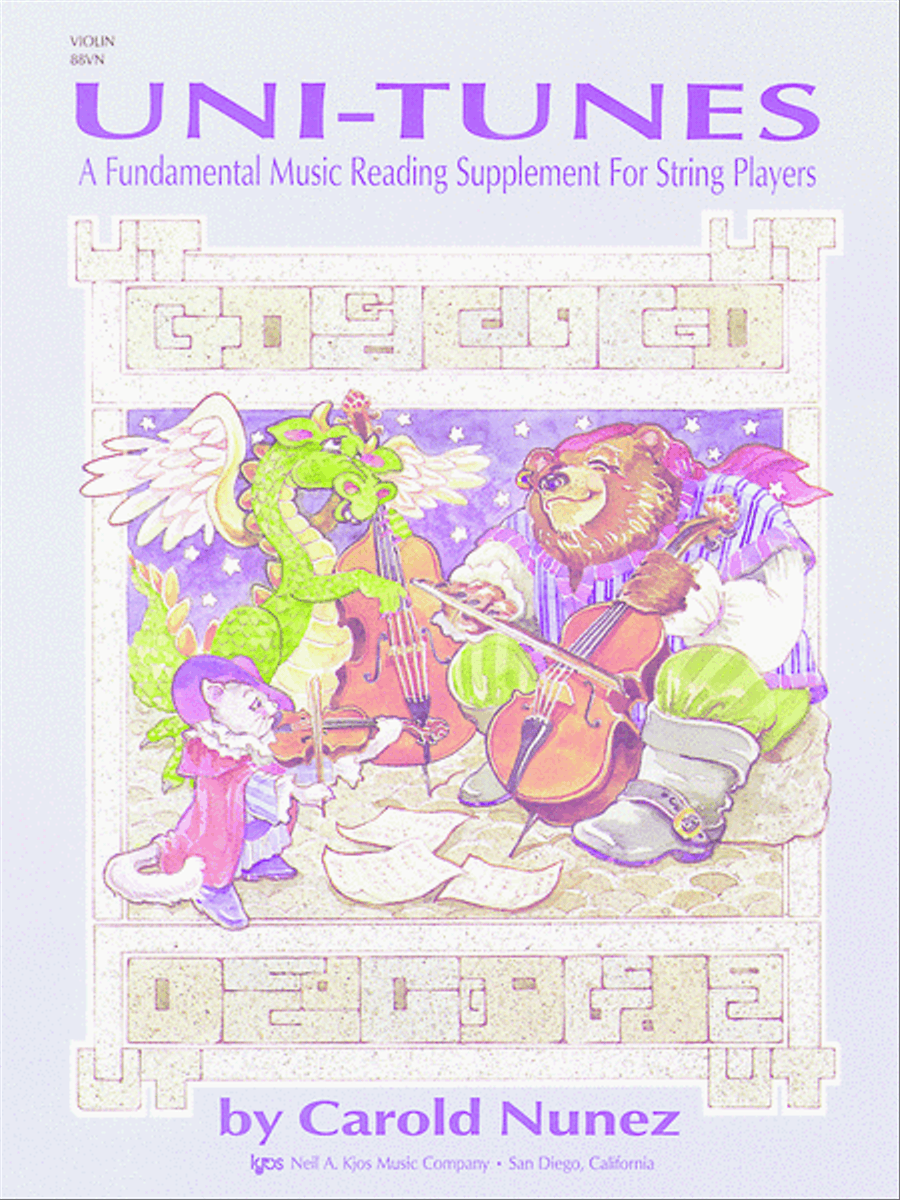 Uni-Tunes - Violin by Carlos Nunez Chamber Orchestra - Sheet Music