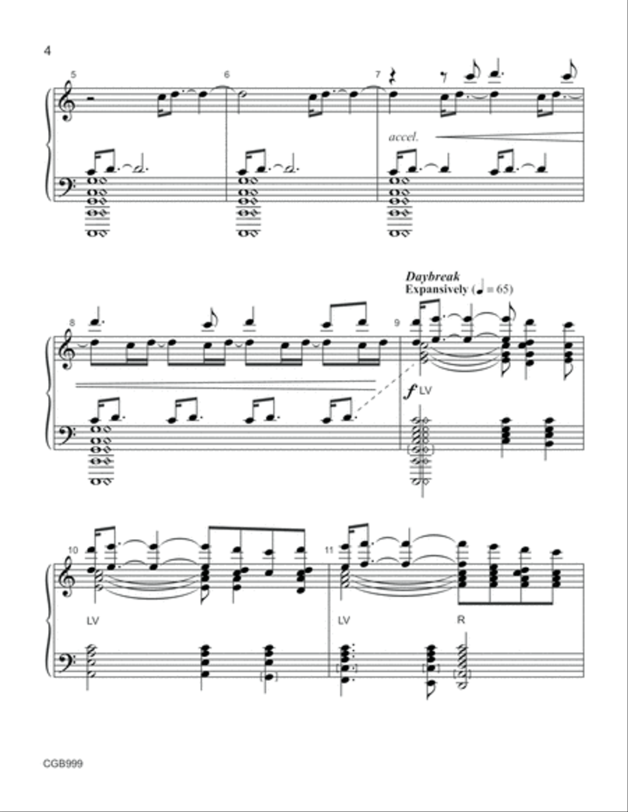 Kodiak Handbell Choir scores gallery preview page 3