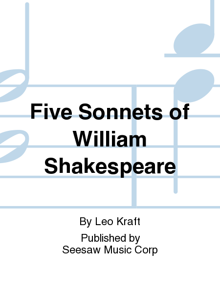 Five Sonnets of William Shakespeare