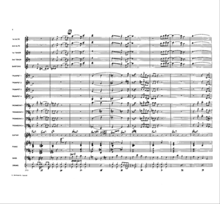 Travelin' Home Jazz Ensemble scores gallery preview page 5