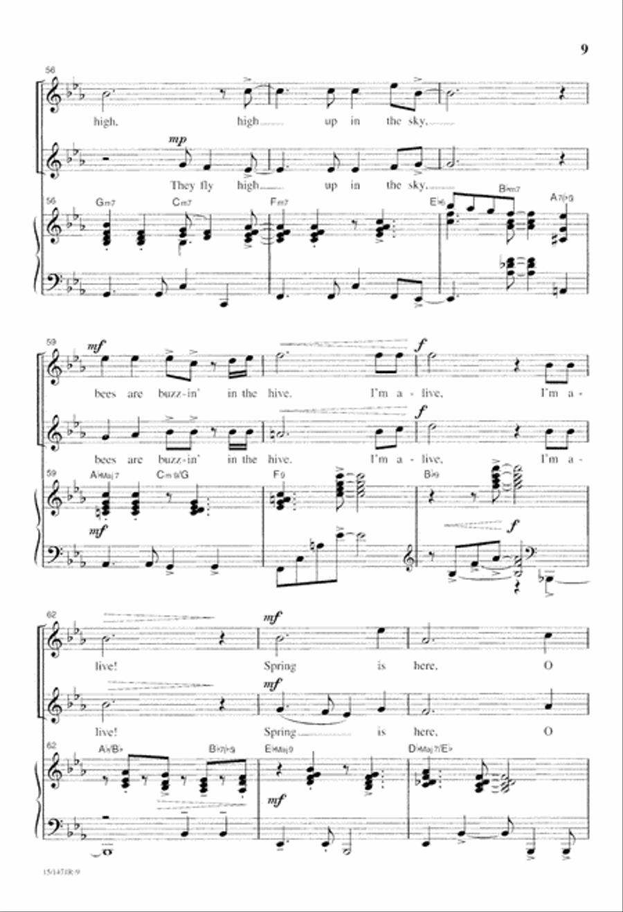 Spring 2-Part scores gallery preview page 9