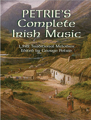 Book cover for Petrie's Complete Irish Music -- 1,582 Traditional Melodies