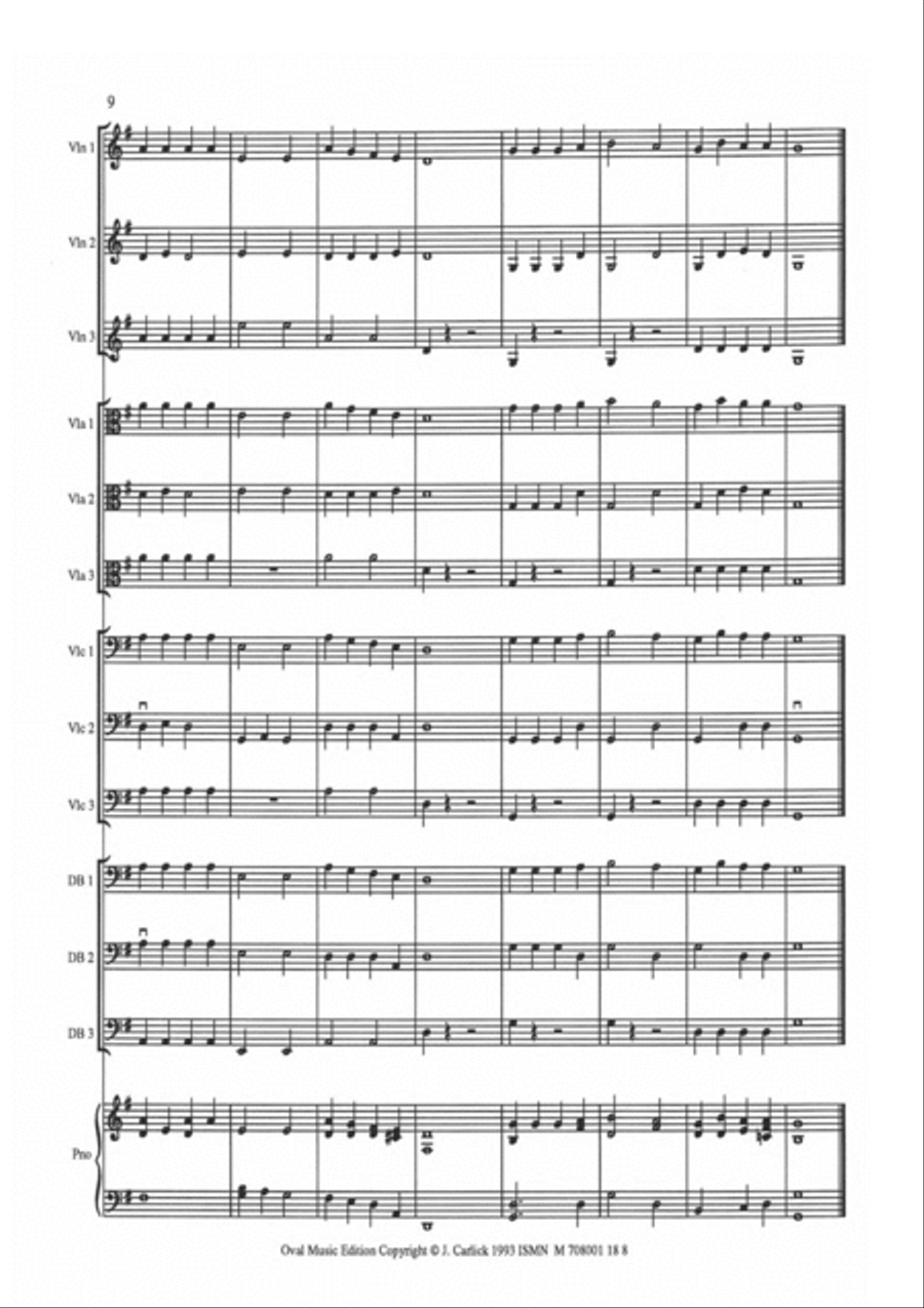 Au Clair de Lune & Drunken Sailor - Score Only Score scores gallery preview page 4