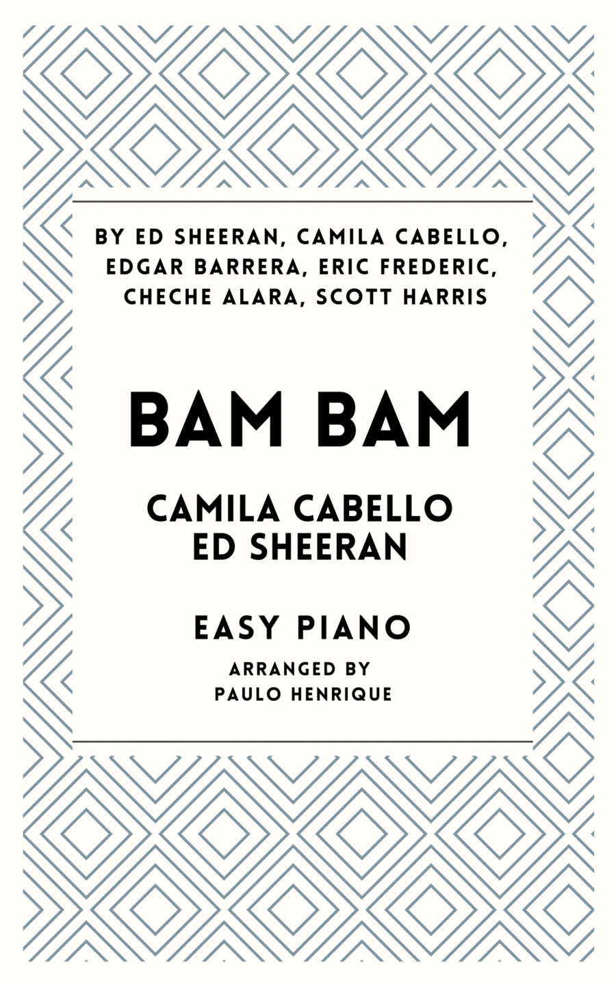 Bam Bam Bam Bam Piano Method scores gallery preview page 1