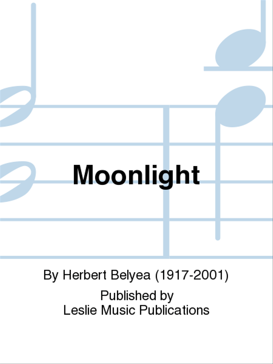 Moonlight Moonlight TTBB scores gallery preview page 1