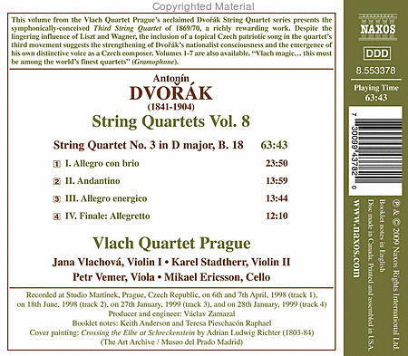 Volume 8: String Quartets image number null