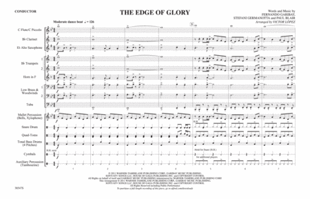 The Edge of Glory: Score