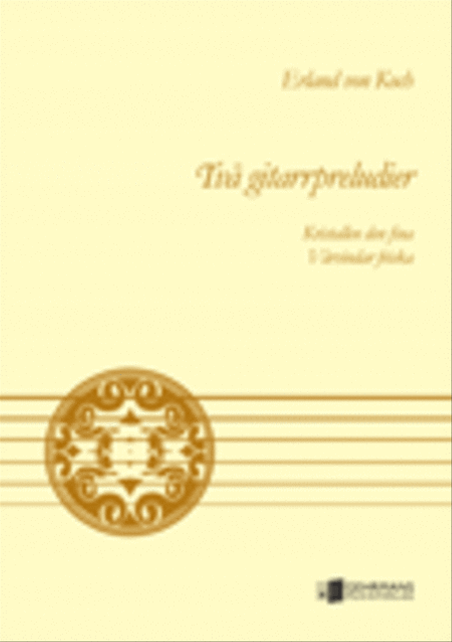 Tva gitarrpreludier Guitar Solo scores gallery preview page 1