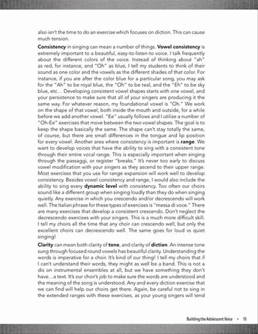 The Voice in Progress: Developing the Adolescent Voice Choir scores gallery preview page 7