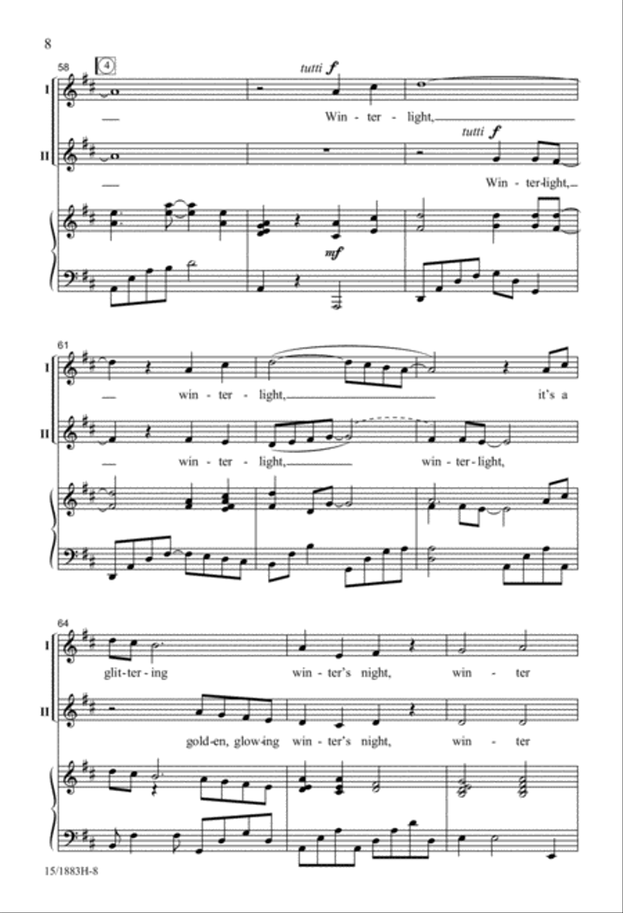 Winterlight Winterlight 2-Part scores gallery preview page 8
