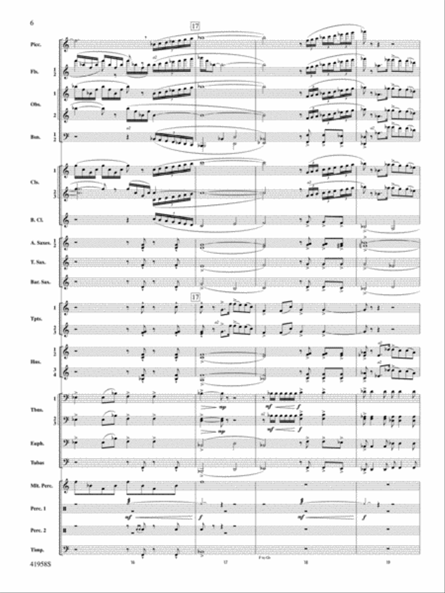 God's Country: Score Concert Band scores gallery preview page 6