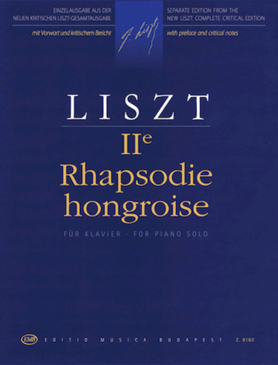 IIe Rhapsodie hongroise Piano Solo scores gallery preview page 1
