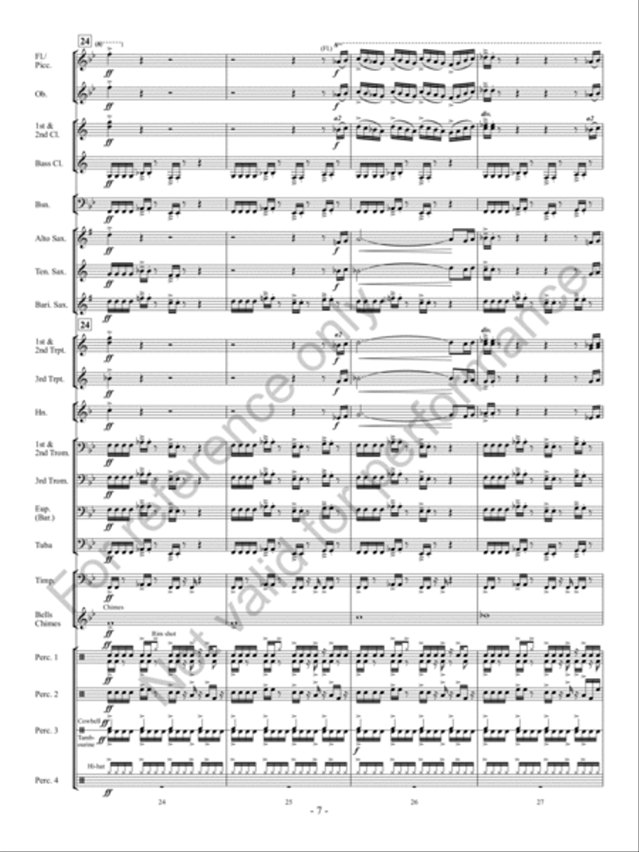 Jubilee 150 Jubilee 150 Concert Band scores gallery preview page 8