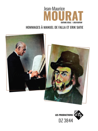 Book cover for Hommages à Manuel de Falla et Erik Satie