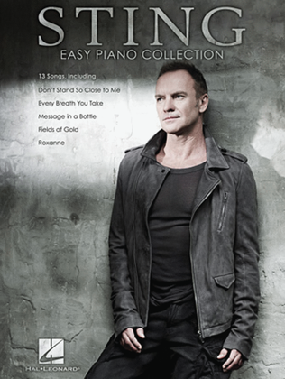Book cover for Sting - Easy Piano Collection