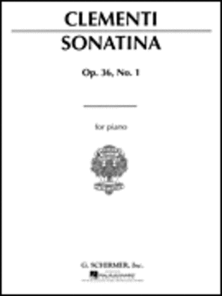 Book cover for Sonatina in C Major, Op. 36, No. 1