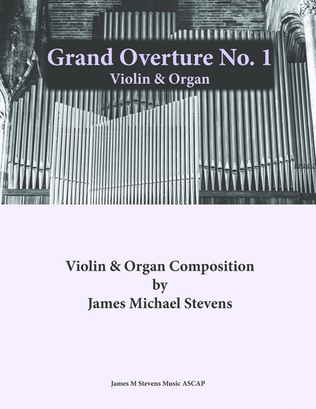 Grand Overture No. 1 - Violin & Organ