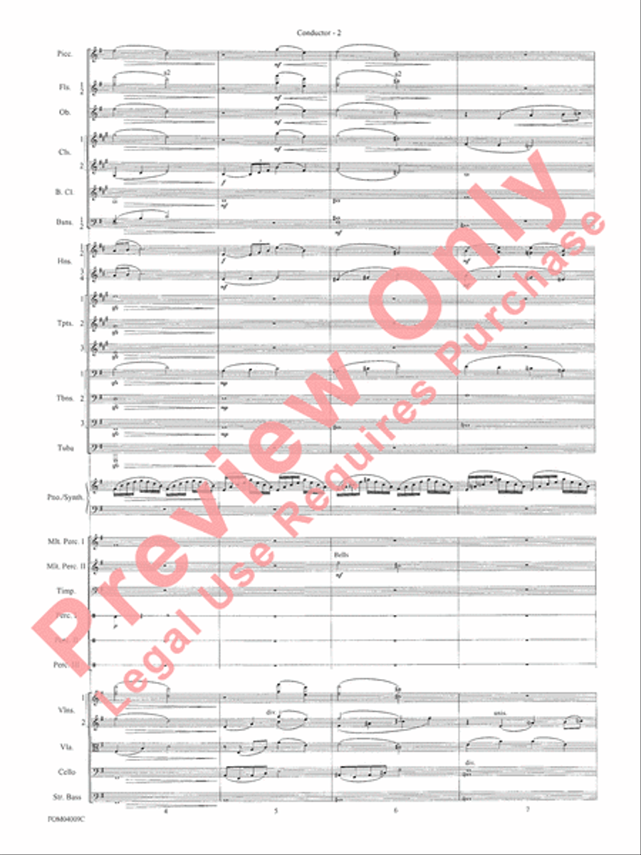 The Polar Express, Concert Suite from Full Orchestra scores gallery preview page 5