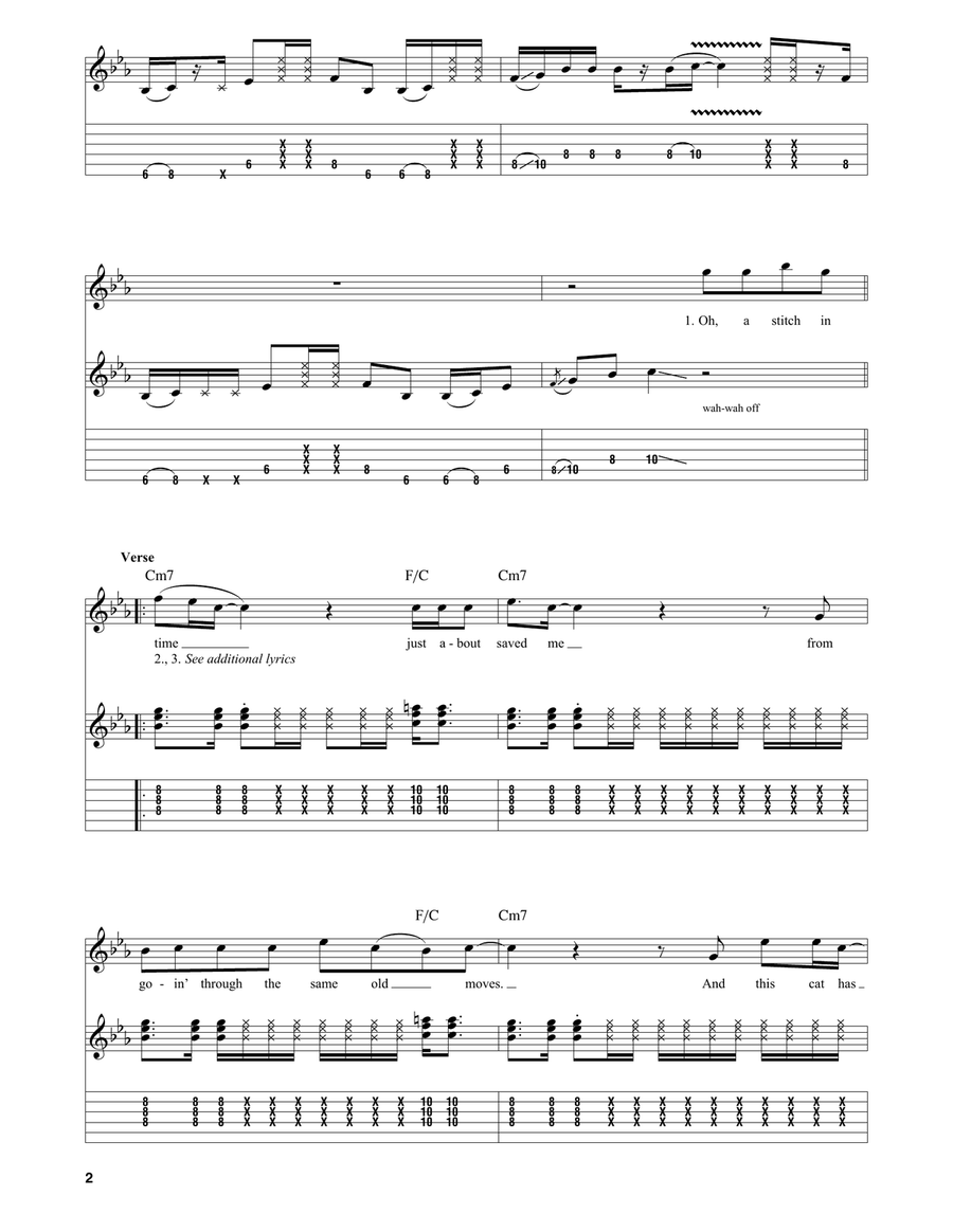 Too Rolling Stoned Acoustic Guitar scores gallery preview page 2