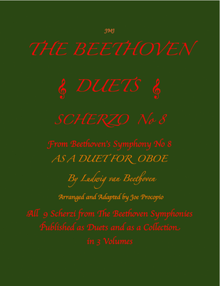 The Beethoven Duets For Oboe Scherzo No. 8