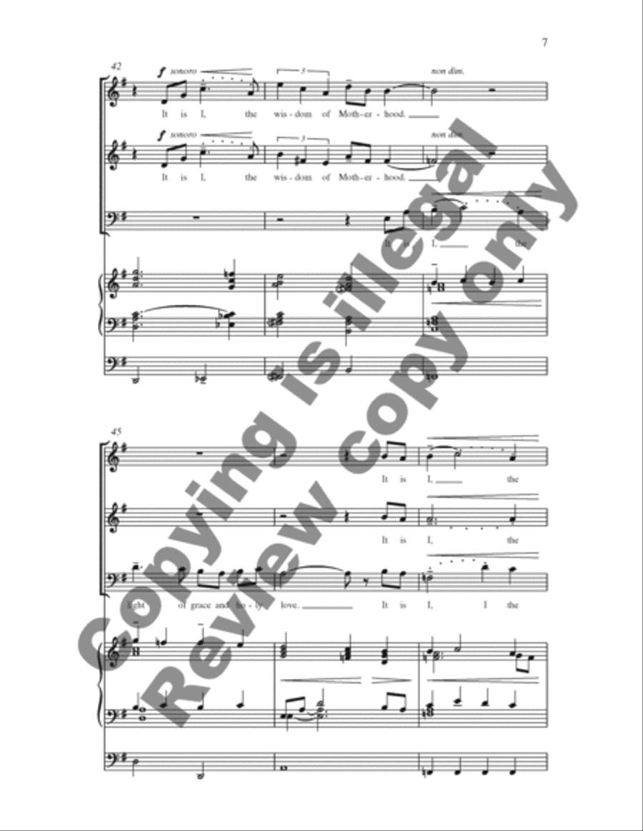 As Truly as God is our Father 3-Part scores gallery preview page 8