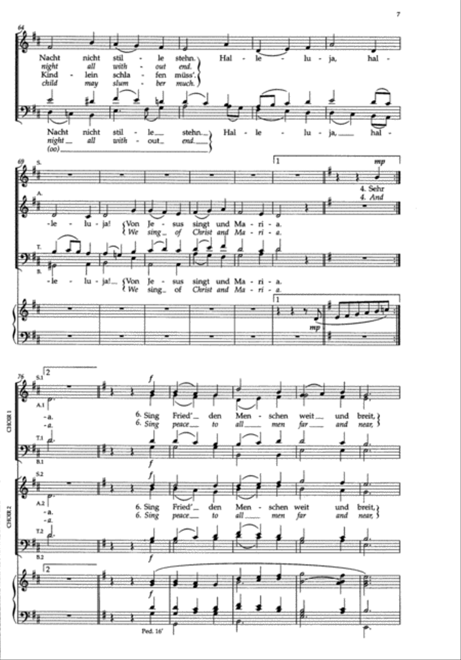 Three German Carols Three German Carols Choir scores gallery preview page 3