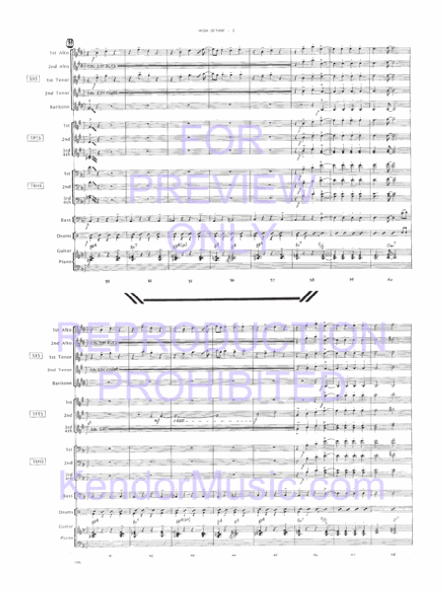 High Octane Jazz Ensemble scores gallery preview page 4