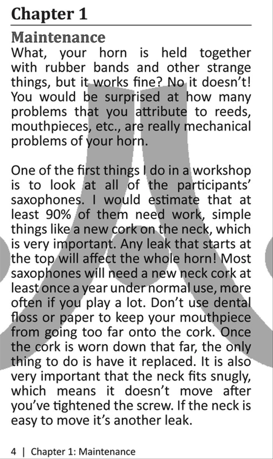 Saxophone Workshop Saxophone Workshop Saxophone Solo scores gallery preview page 4